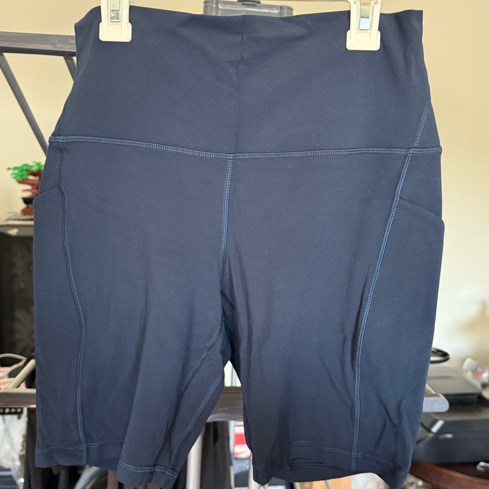 Lululemon Athletica Navy Bike Shorts